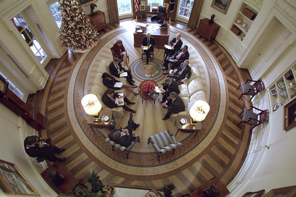 Oval office meeting