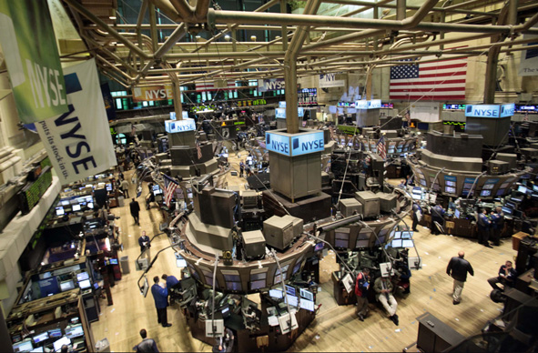 floor of the New Tork Stock Exchange