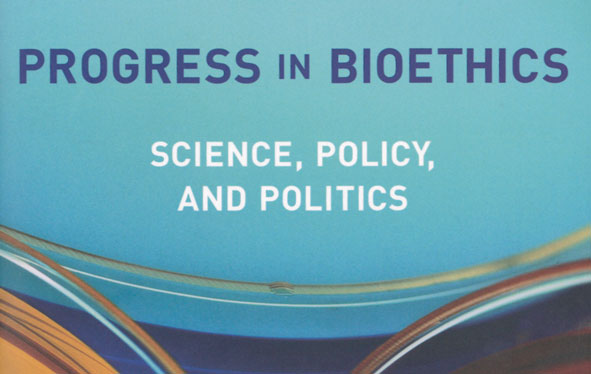 detail from cover of book Progress in Bioethics