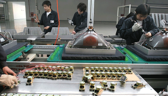 Chinese High tech Assembly Line